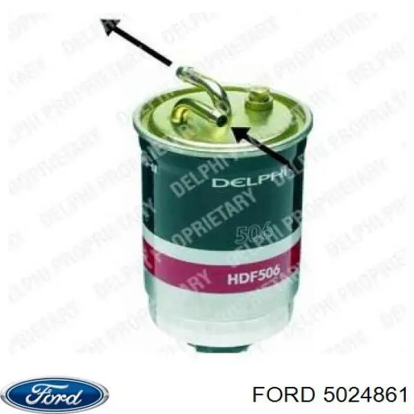 Фильтр тонкой очистки топлива Ford 5024861 цена, от 7.33 USD