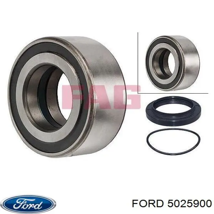 Подшипник задней ступицы 5025900 Ford