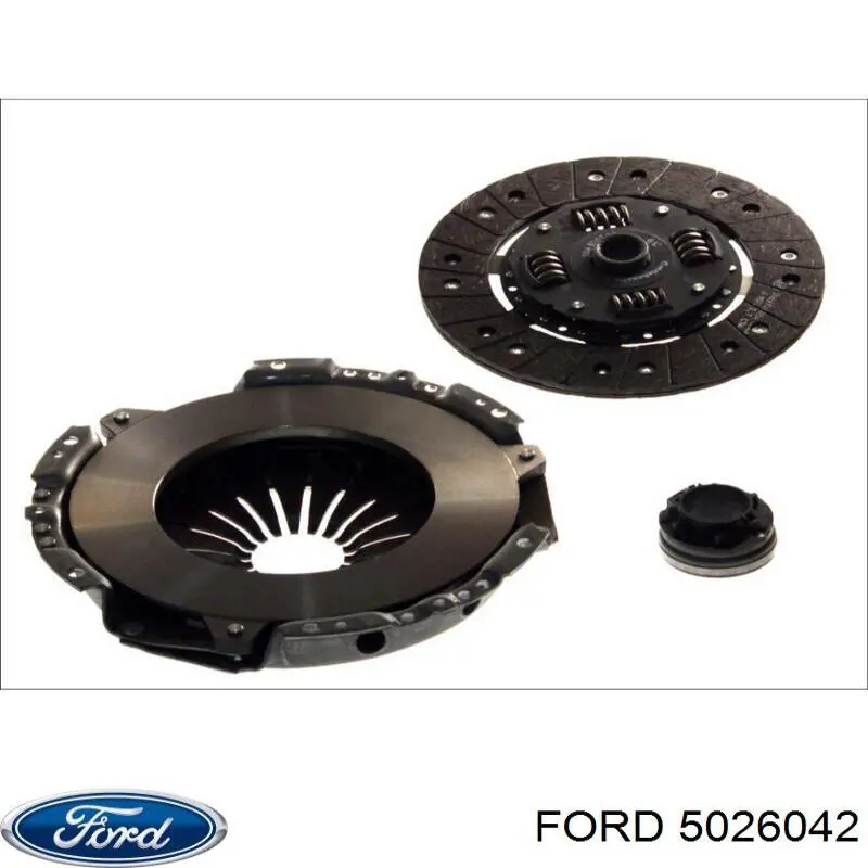 Купить 5026042 Ford Комплект сцепления (диск, корзина, подшипник)