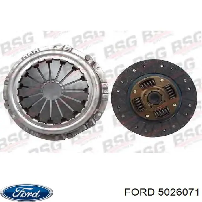 Купить 5026071 Ford Комплект сцепления (диск, корзина, подшипник)