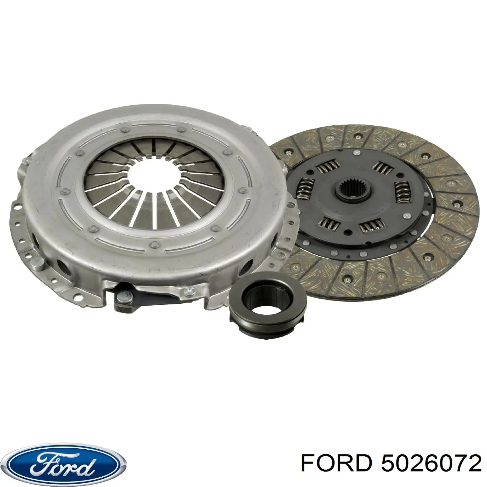 5026072 Ford kit de embraiagem (3 peças)