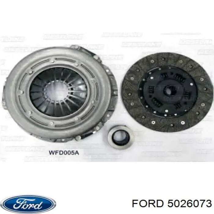 Купить 5026073 Ford Комплект сцепления (диск, корзина, подшипник)