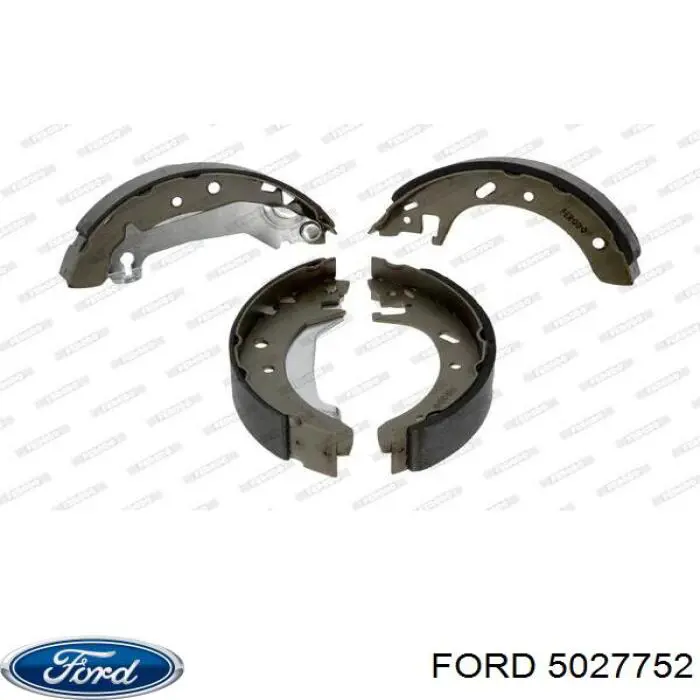 Купить 5027752 Ford Задние барабанные тормозные колодки