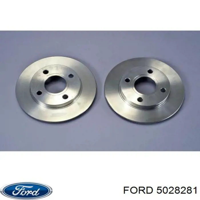 Передние тормозные диски 5028281 Ford