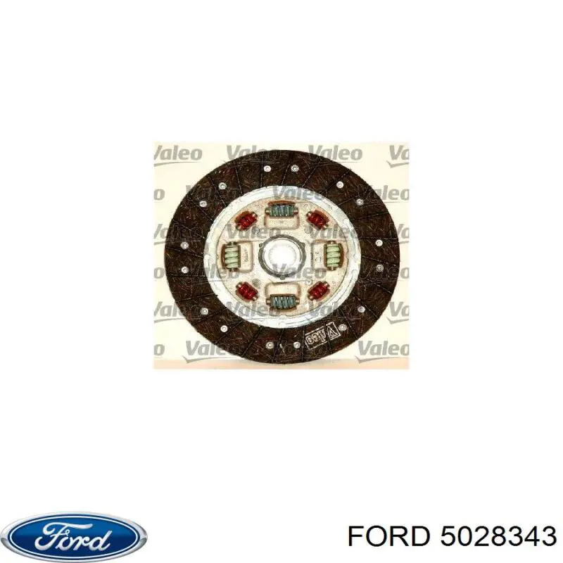 Купить 5028343 Ford Комплект сцепления (диск, корзина, подшипник)