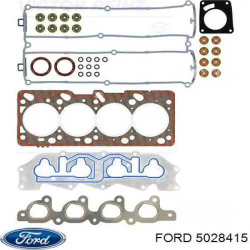Верхний комплект прокладок двигателя Ford 5028415 цена, от 39.64 USD