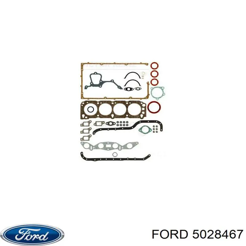 5027039 Ford комплект прокладок двигателя верхний
