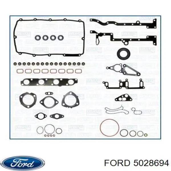 Прокладка головки блока цилиндров (ГБЦ) правая на Ford Granada GGNL