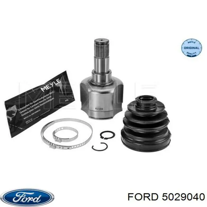 Полуось (привод) передняя левая 5029040 Ford