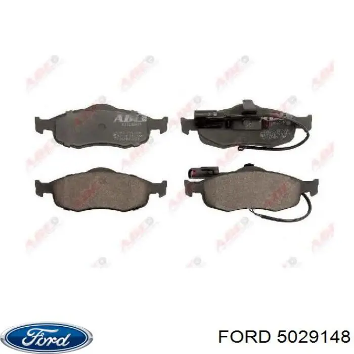 Передние тормозные колодки 5029148 Ford