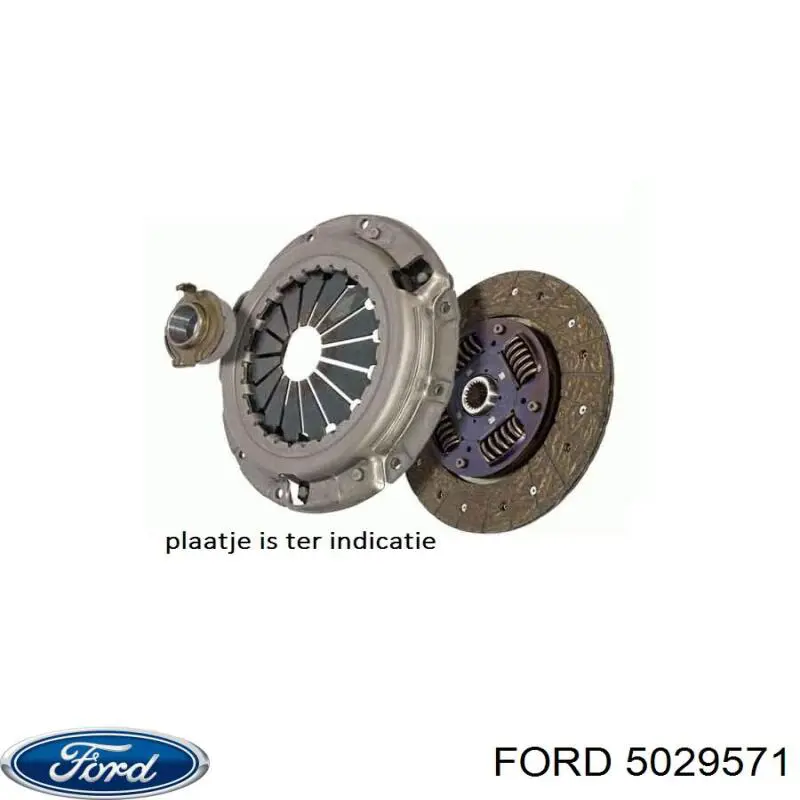 5029571 Ford kit de embraiagem (3 peças)