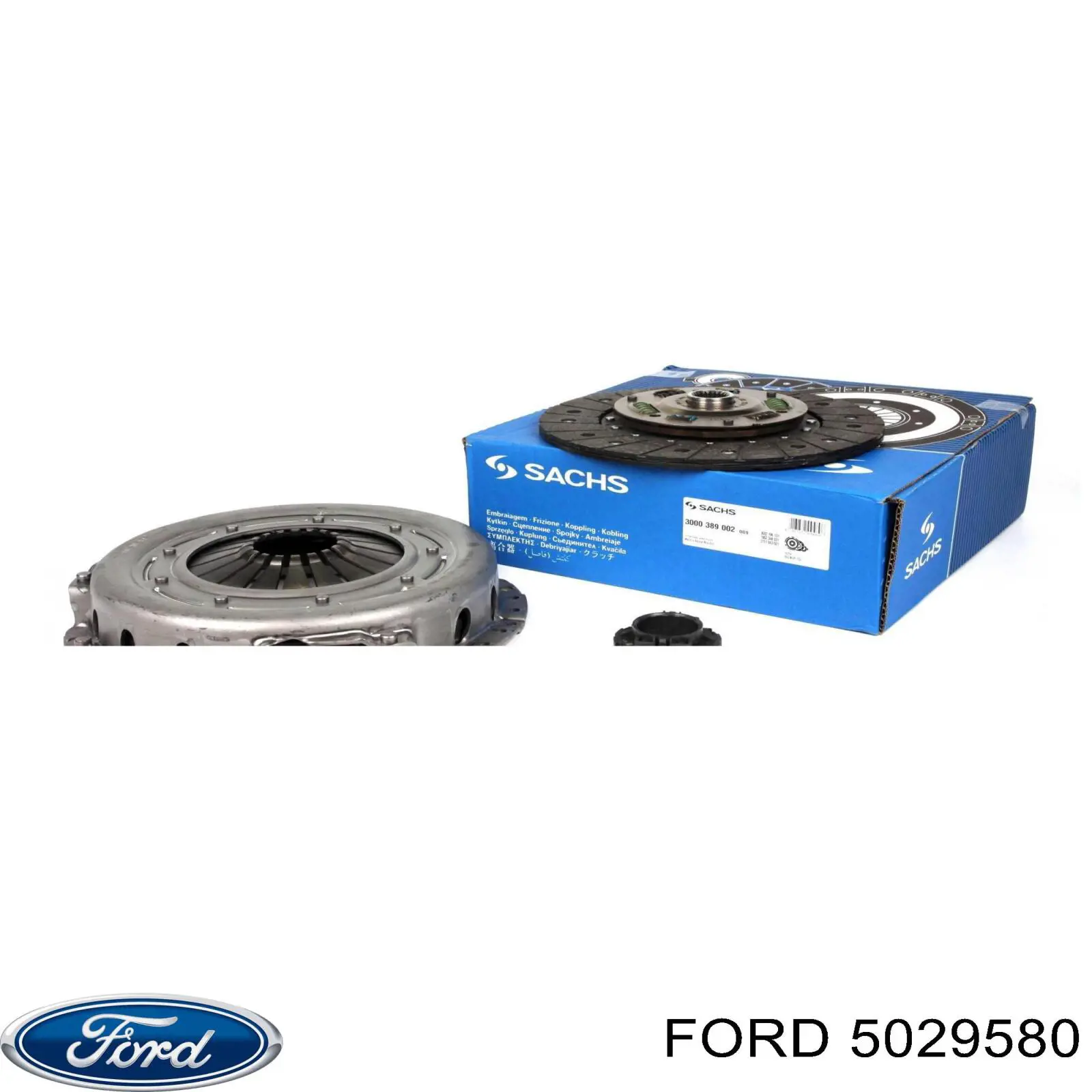 Купить 5029580 Ford Комплект сцепления (диск, корзина, подшипник)