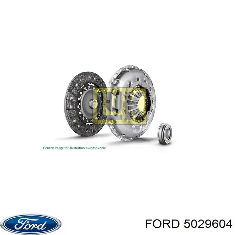 Комплект сцепления (3 части) Ford 5029604 цена, от 79.34 USD