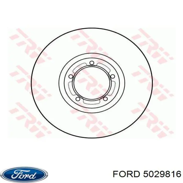 Передний тормозной диск Ford 5029816