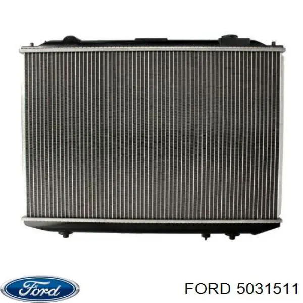 Радиатор охлаждения двигателя на Ford Ranger  ET