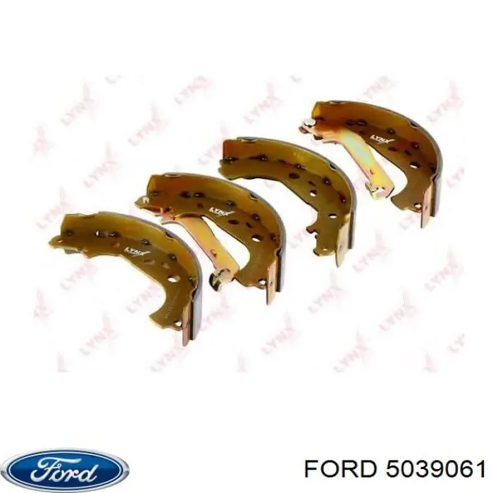 Задние барабанные колодки 5039061 Ford