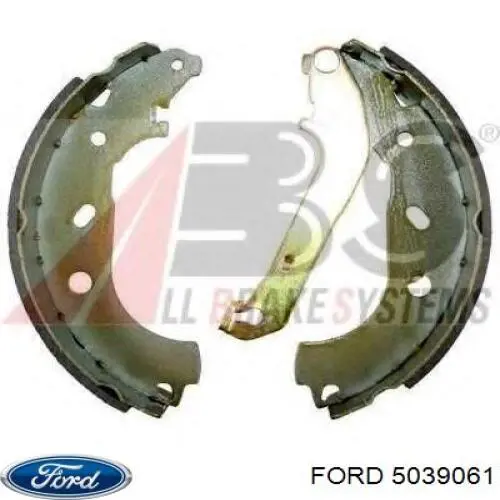5039061 Ford Барабанные тормозные колодки