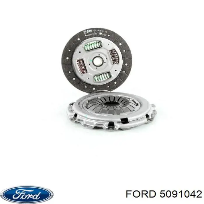 Комплект сцепления (3 части) Ford 5091042 цена, от 111.14 USD