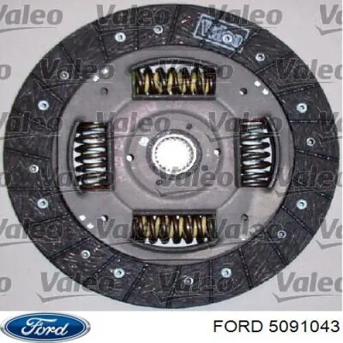 Комплект сцепления (3 части) Ford 5091043 цена, от 139.61 USD