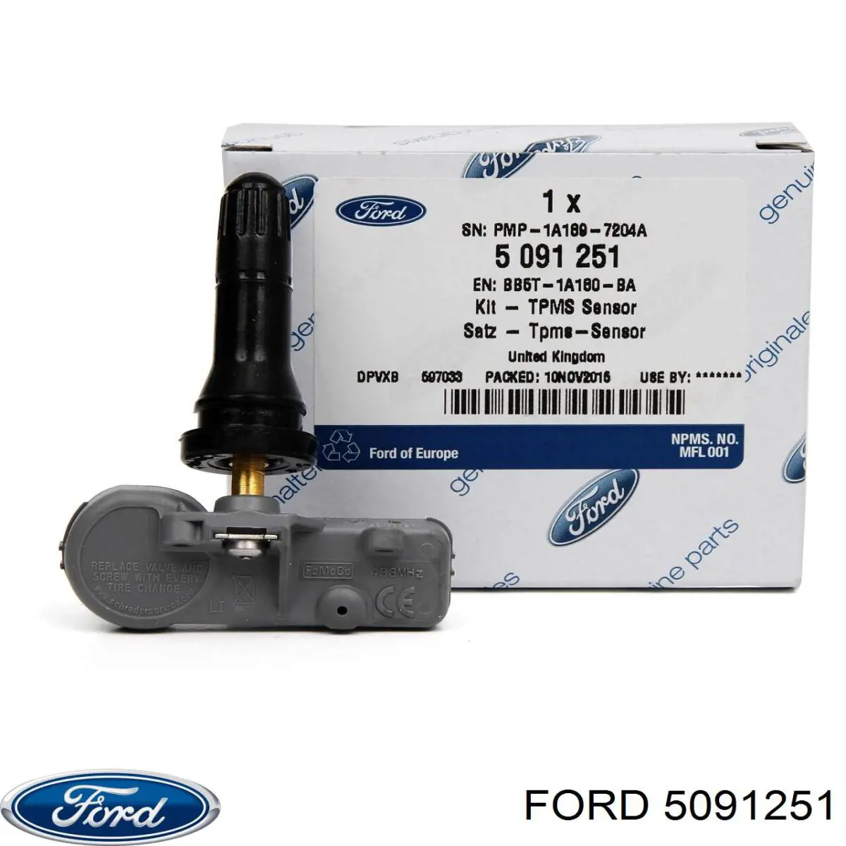 5091251 Ford датчик давления воздуха в шинах
