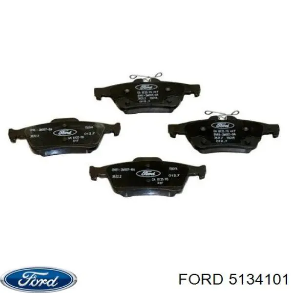 Купить 5134101 Ford Колодки тормозные задние, дисковые