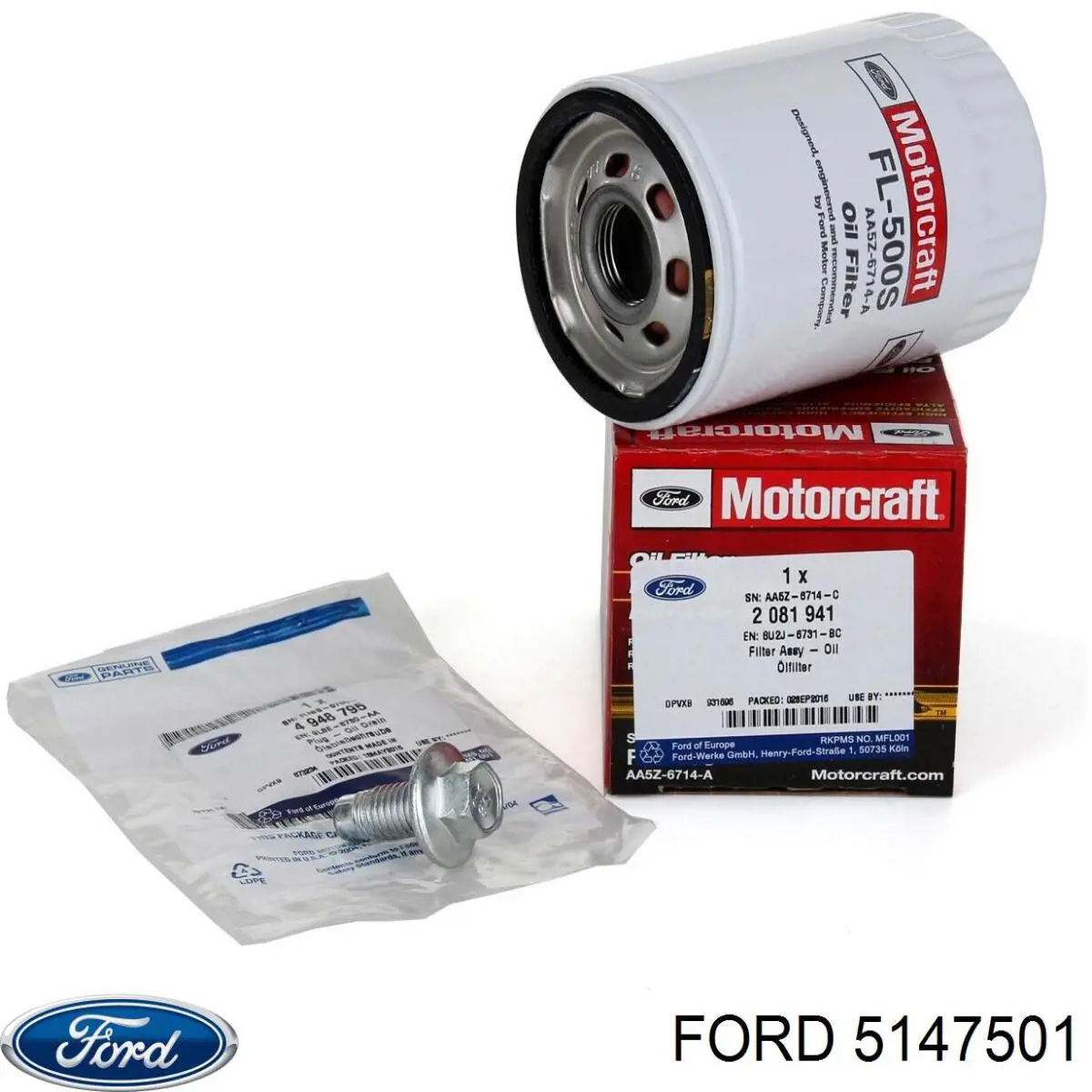 Фильтр очистки масла центробежный Ford 5147501 цена, от 7.69 USD