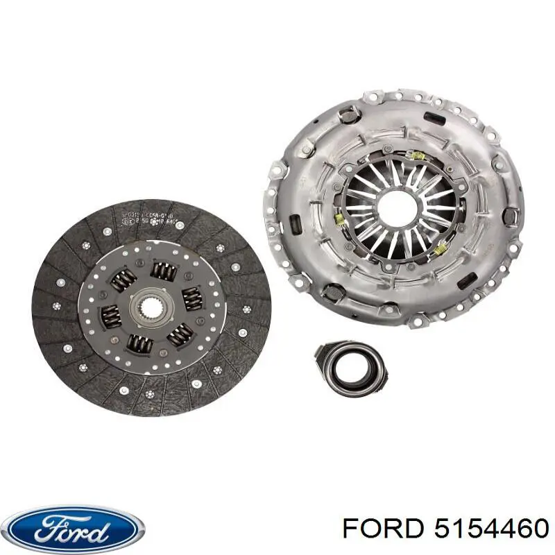 Купить 5154460 Ford Комплект сцепления (диск, корзина, подшипник)