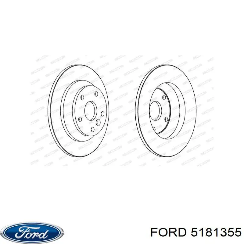 Купить 5181355 Ford Ремкомплект переднего суппорта