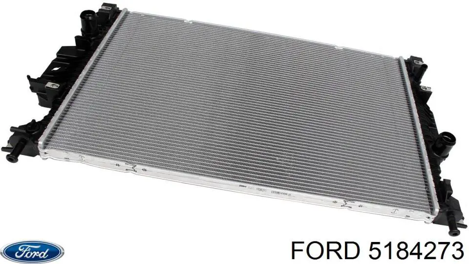 Radiador refrigeración del motor 5184273 Ford