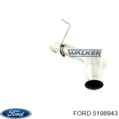 Выхлоп задний Ford 5198943 цена, от 35.64 USD