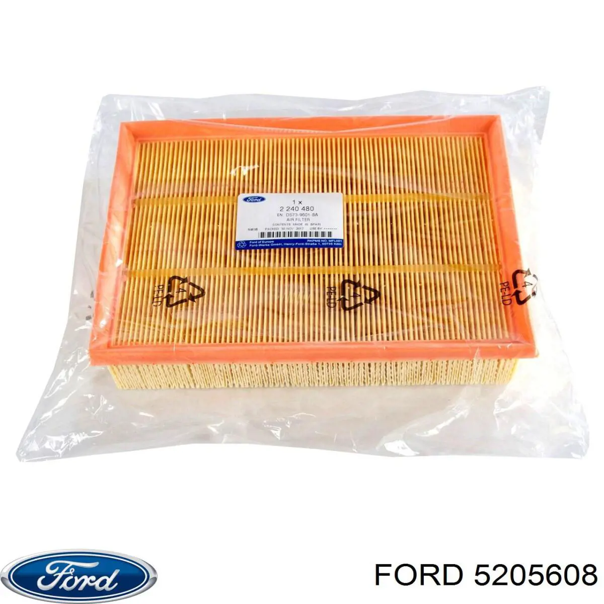 Купить 5205608 Ford Автомобильный фильтр воздуха