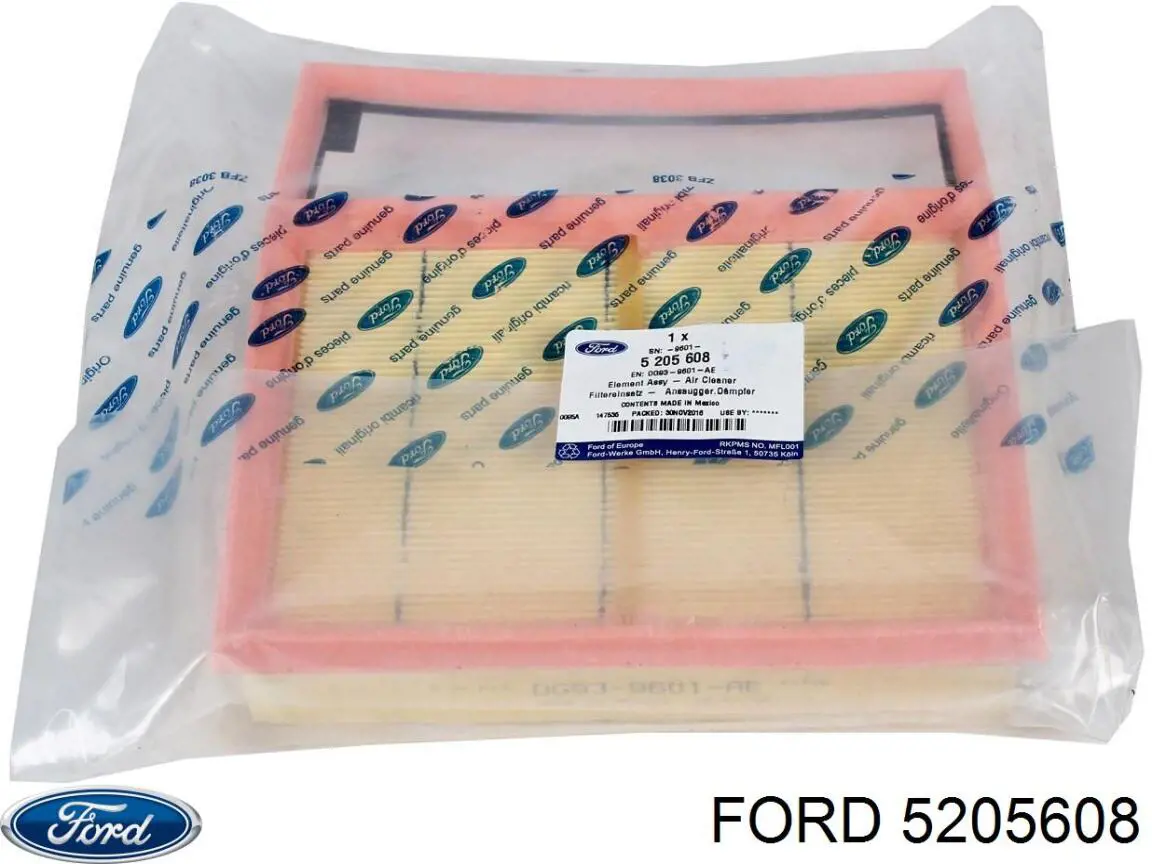 Элемент воздушного фильтра Ford 5205608 цена, от 10.13 USD