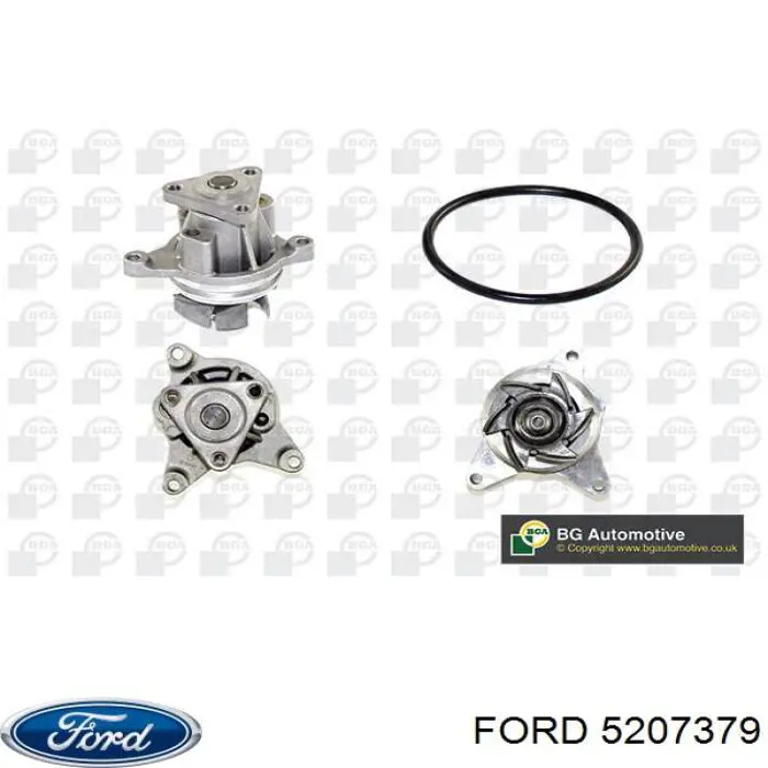 Помпа охлаждения Ford 5207379 цена, от 37.54 USD