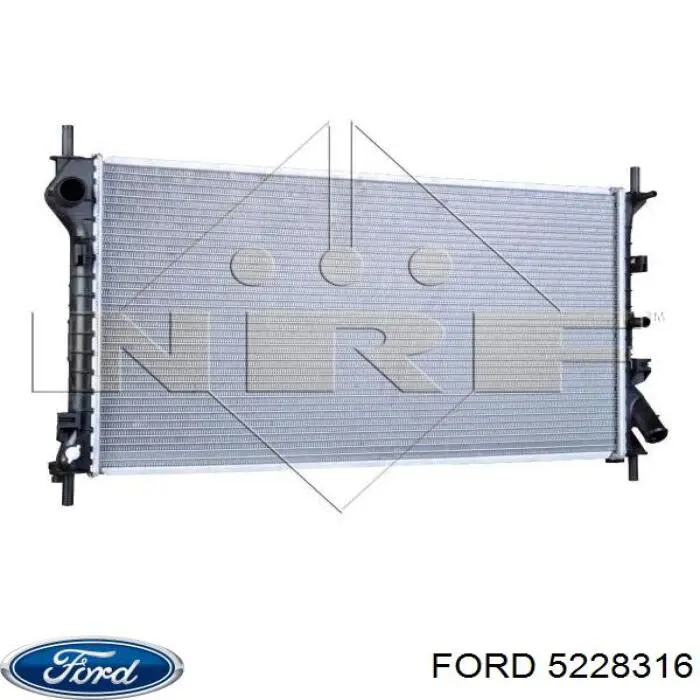 Купить 5228316 Ford Радиатор водяной