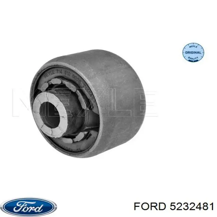 5232481 Ford braço oscilante inferior esquerdo de suspensão dianteira