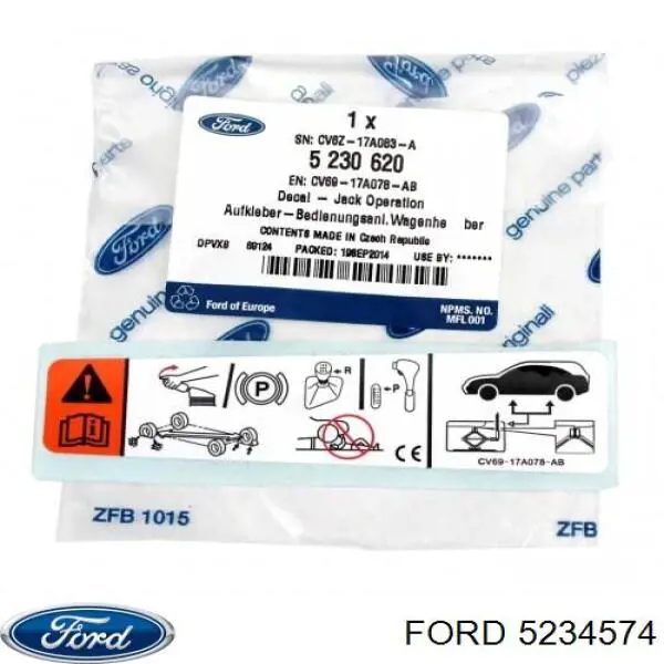  Ford 5234574 цена, от 12.70 USD