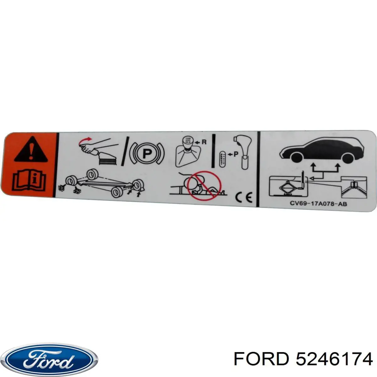 Купить CJ5C17080AB Ford Домкраты