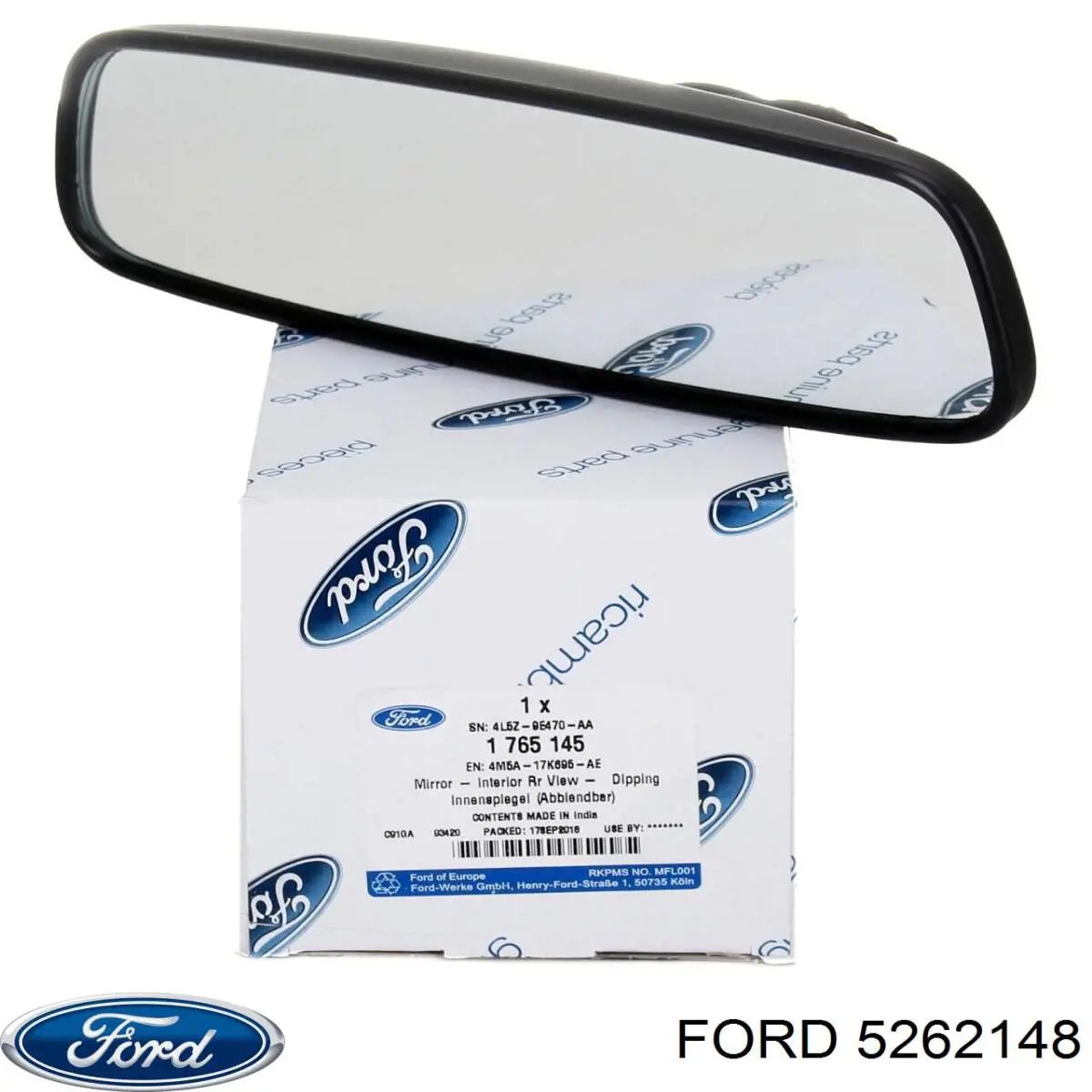 Капот двигателя Ford 5204792