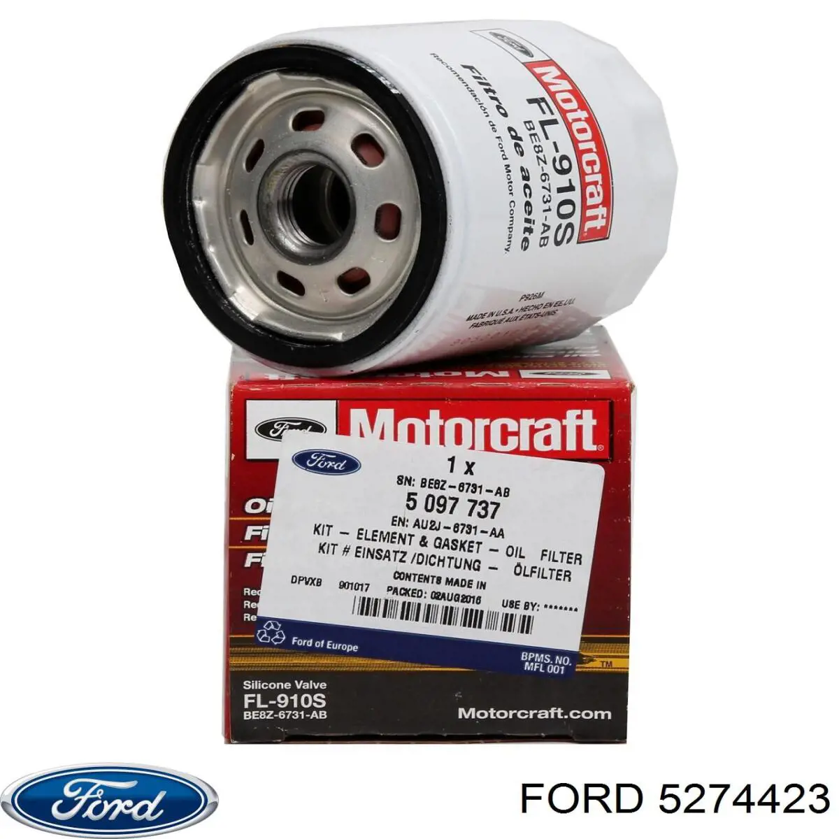 Элемент воздушного фильтра Ford 5274423 цена, от 40.78 USD