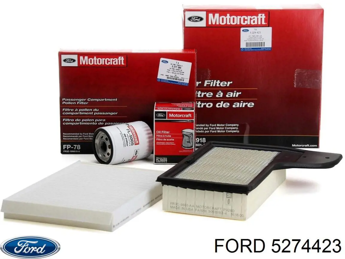 Купить 5274423 Ford Автомобильный фильтр воздуха