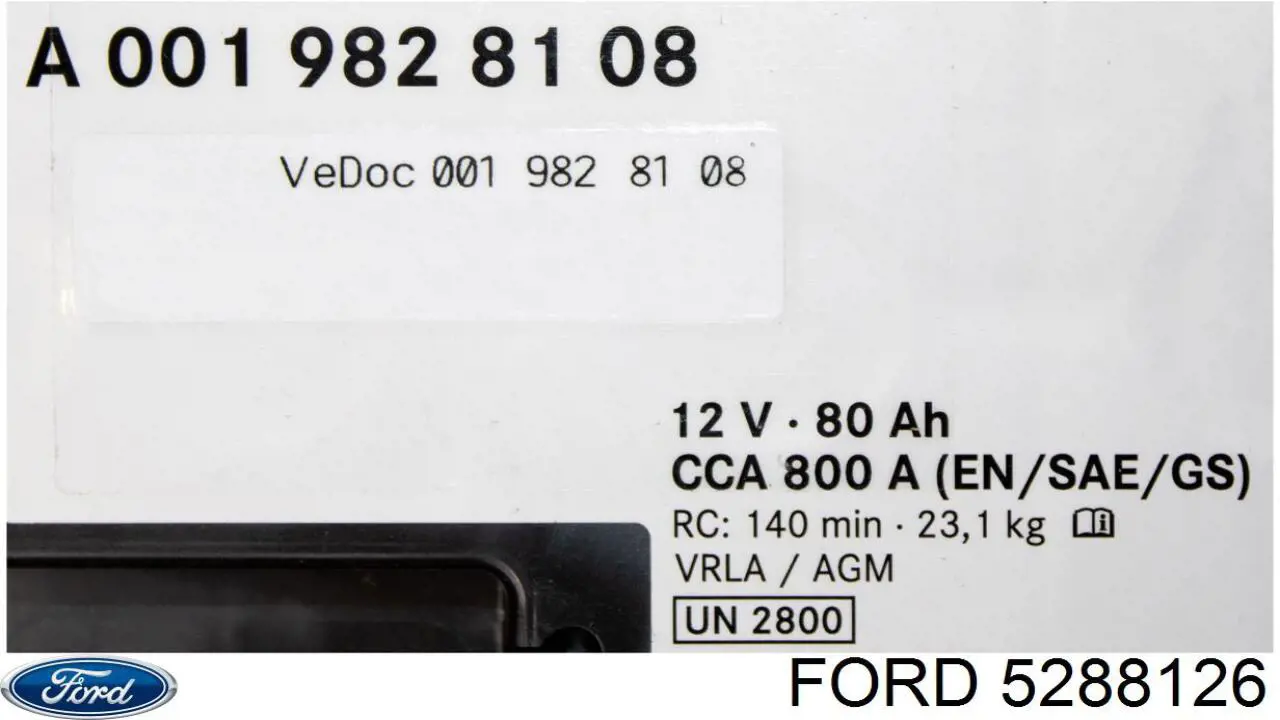 Купить 95861107521 Porsche Батарея аккумуляторная