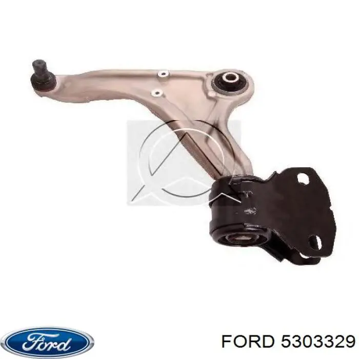 5303329 Ford braço oscilante inferior esquerdo de suspensão dianteira