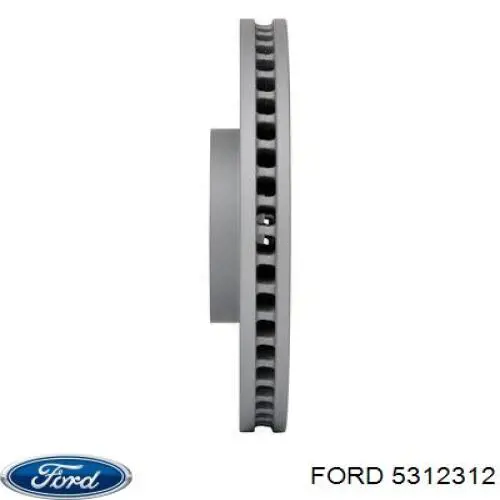 Передние тормозные диски 5312312 Ford