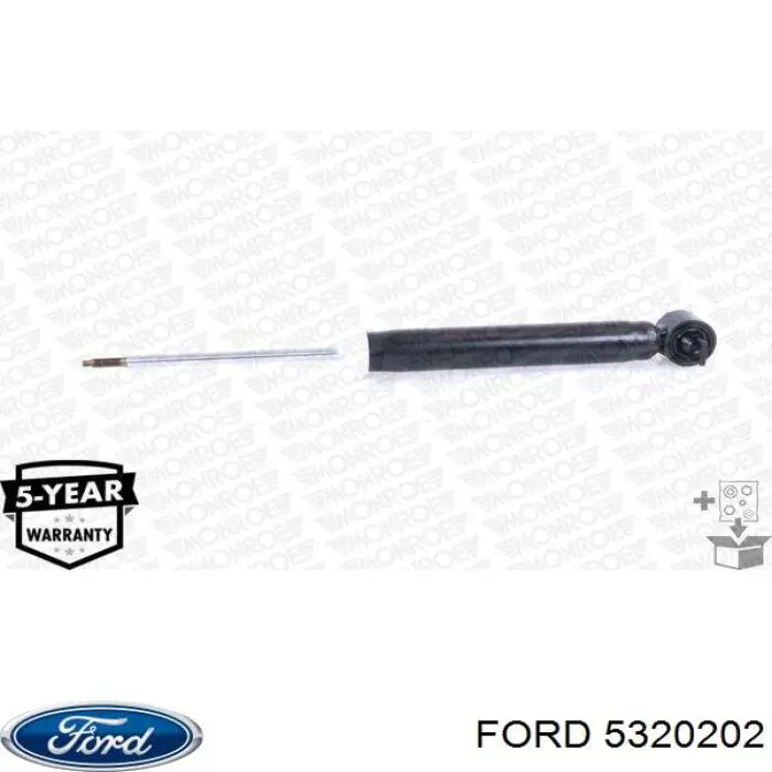 5320202 Ford amortecedor traseiro