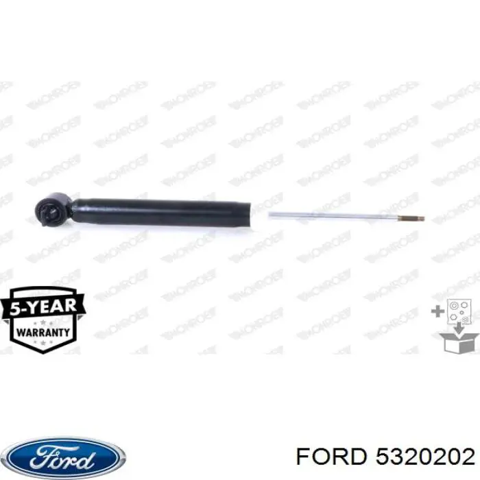 Стойка амортизатора задняя Ford 5320202 цена, от 76.06 USD