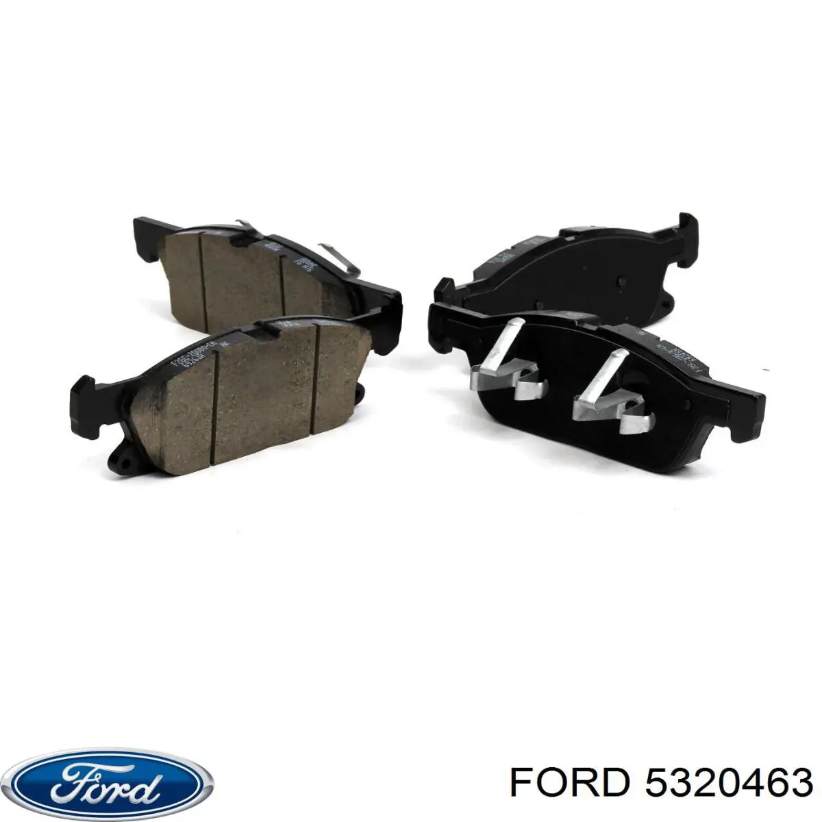 5320463 Ford sapatas do freio dianteiras de disco