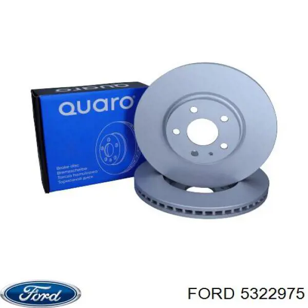 Передний тормозной диск Ford 5322975