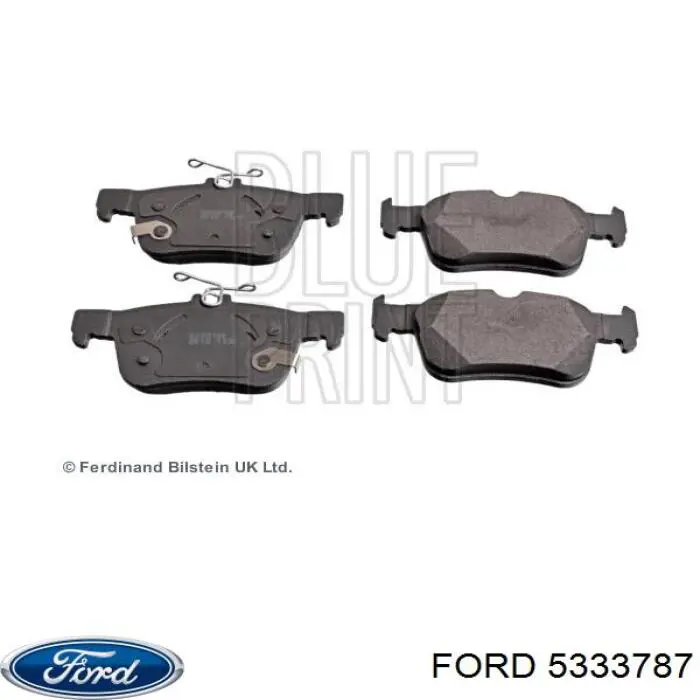 5333787 Ford колодки тормозные задние дисковые