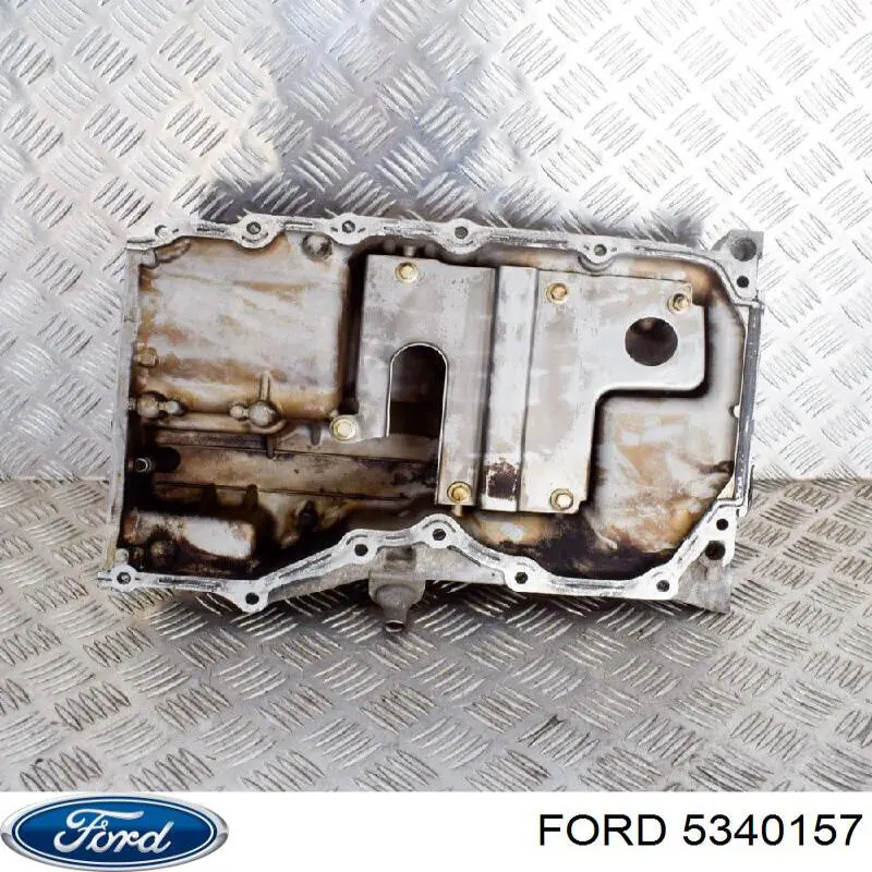1316023 Ford panela de óleo de cárter do motor