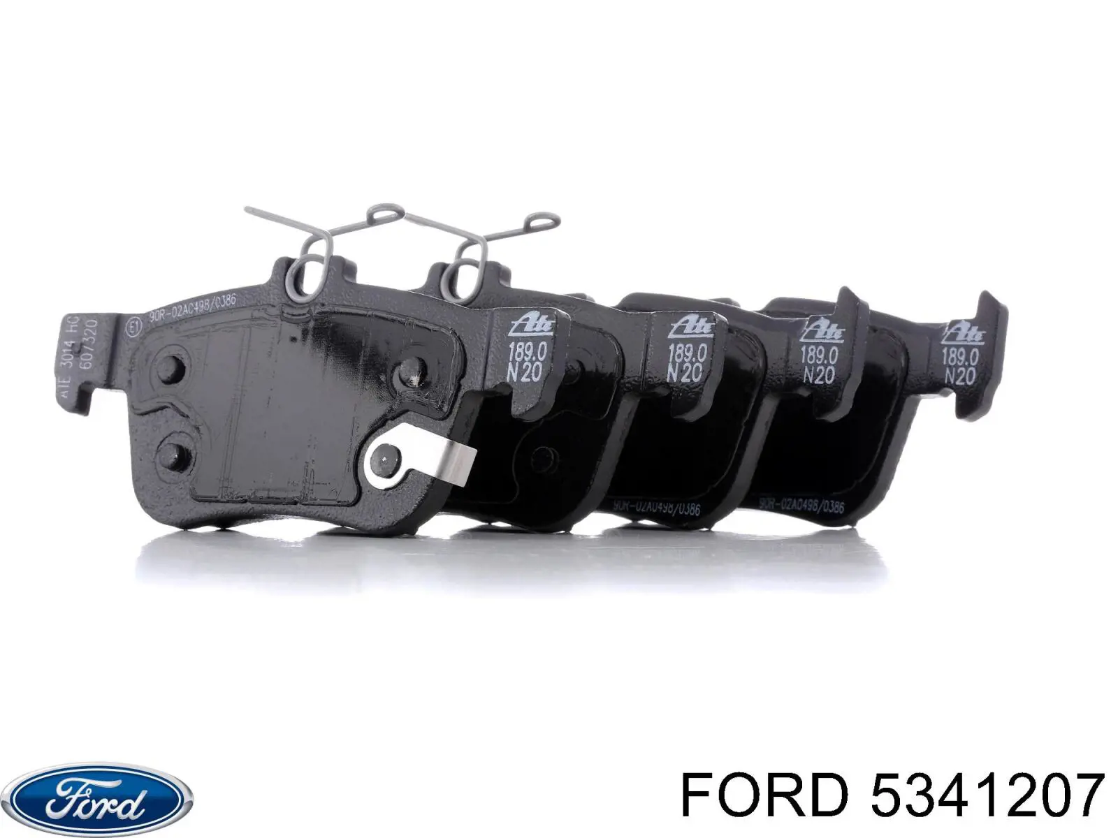 Купить 5341207 Ford Колодки тормозные задние, дисковые